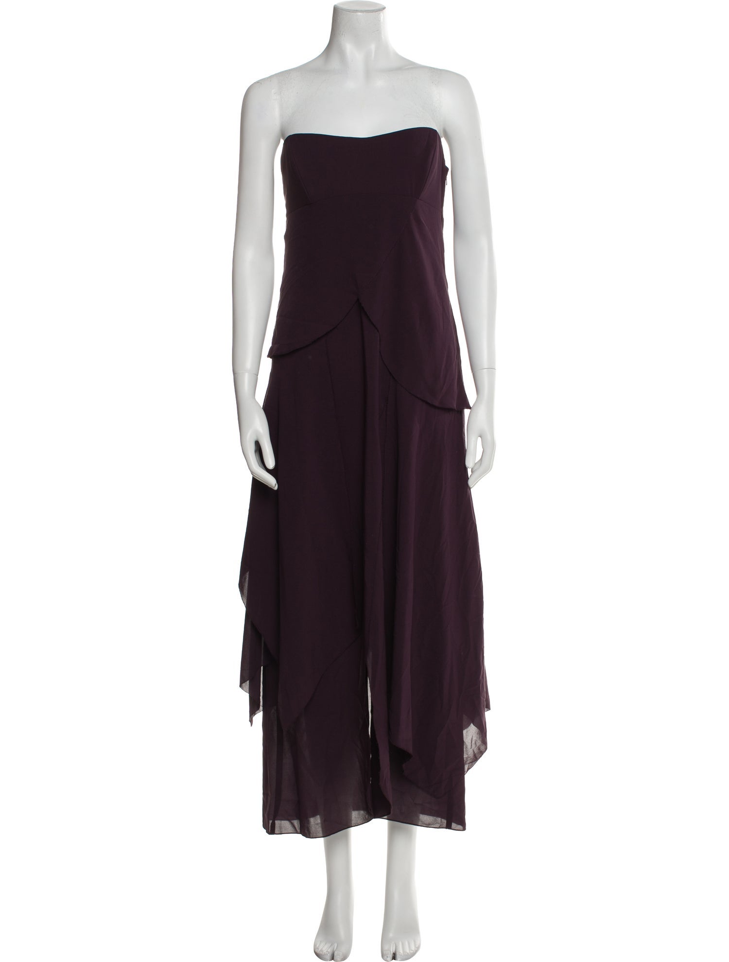 Nicole Miller Silk Midi Length Dress