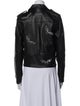 Nicole Miller Leather Biker Jacket