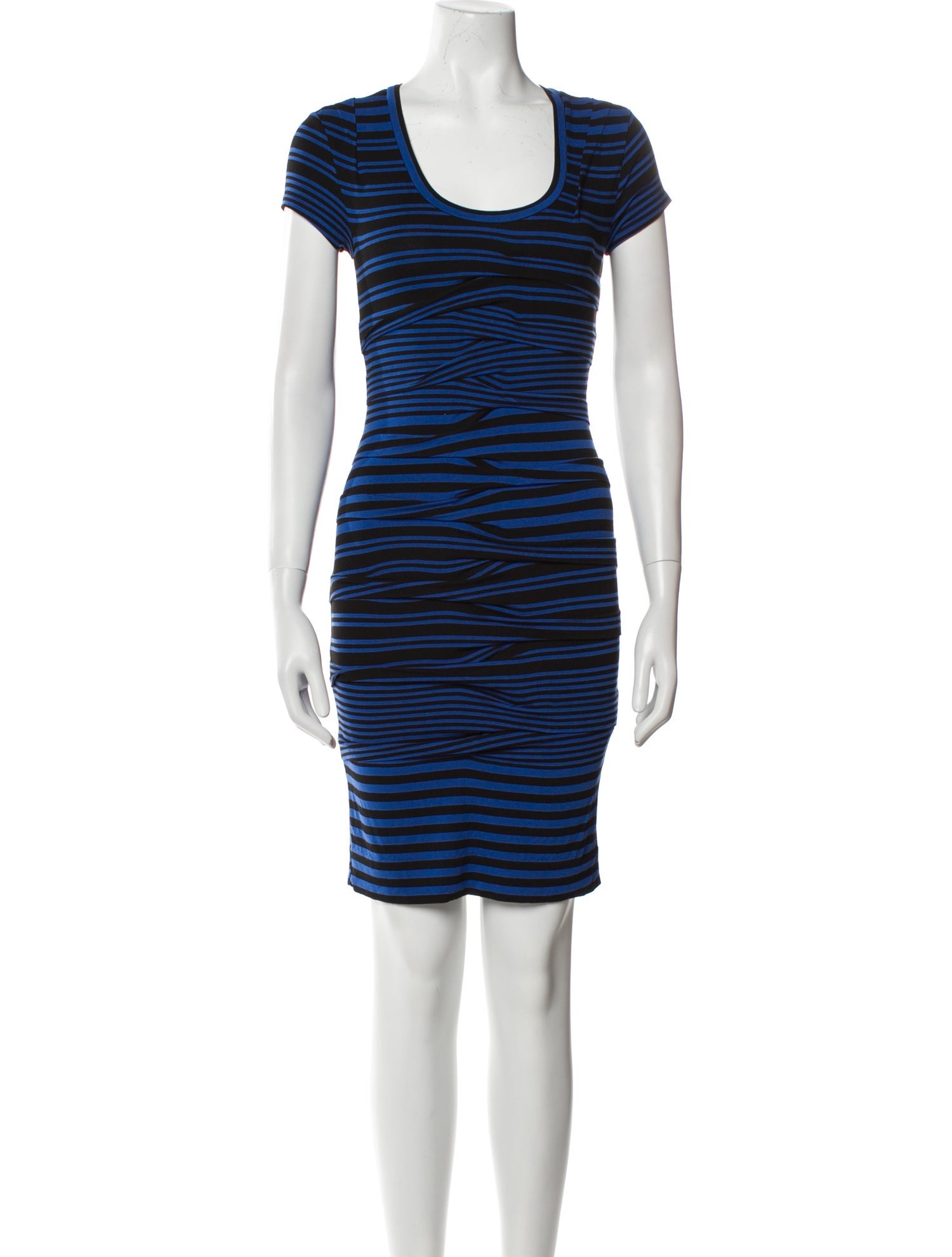 Nicole Miller Striped Mini Dress