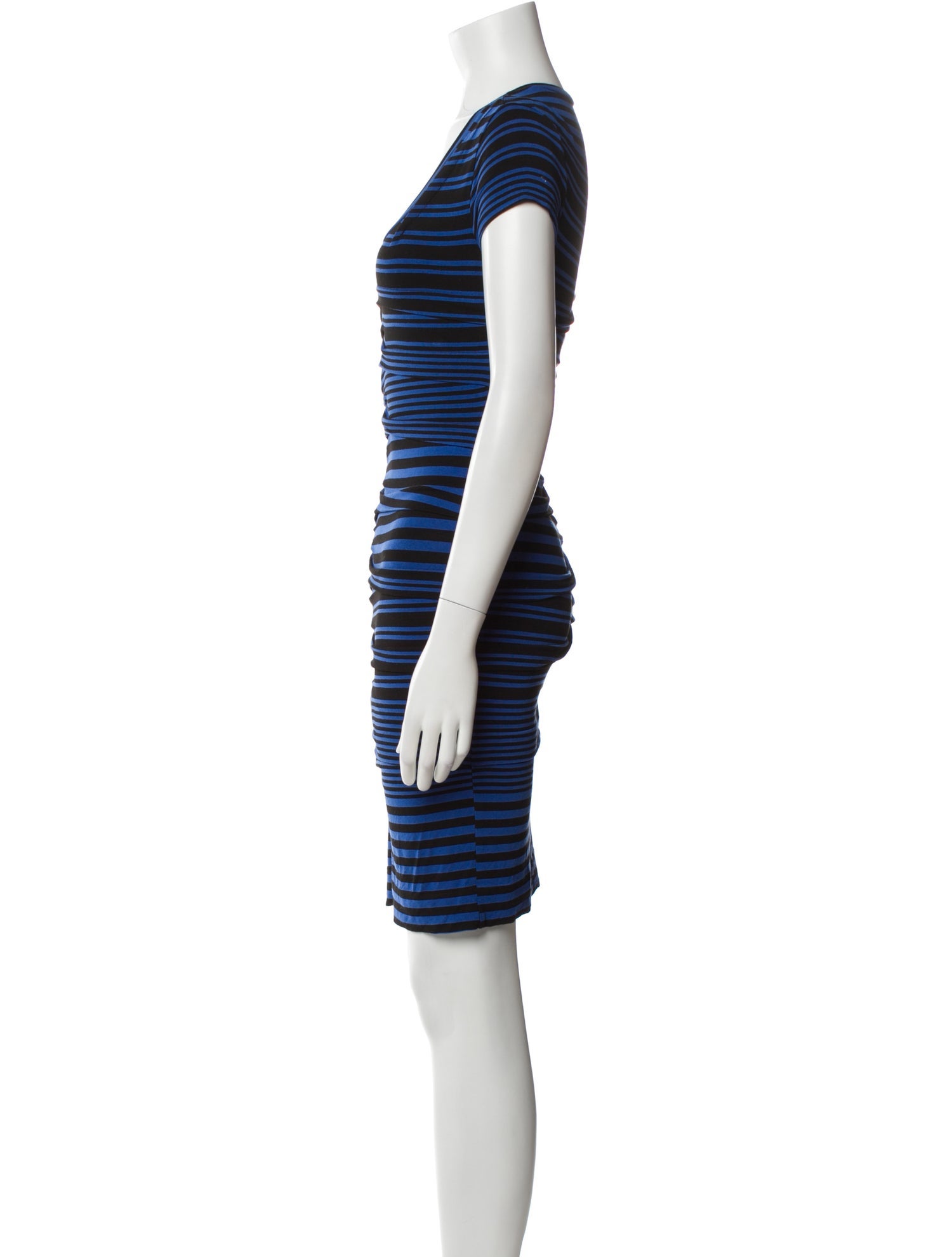 Nicole Miller Striped Mini Dress