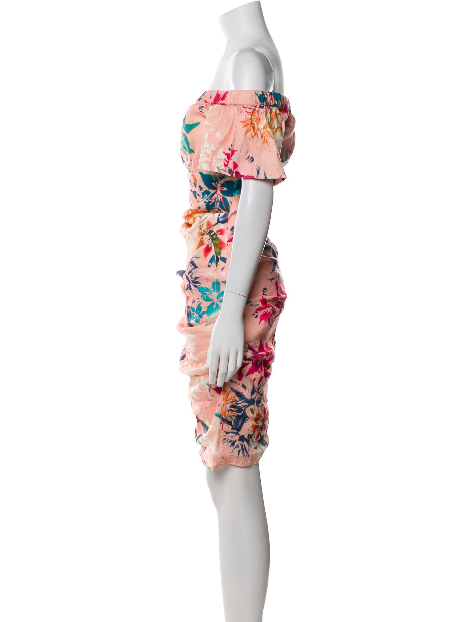 Nicole Miller Printed Mini Dress w/ Tags