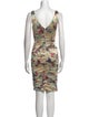 Nicole Miller Printed Mini Dress