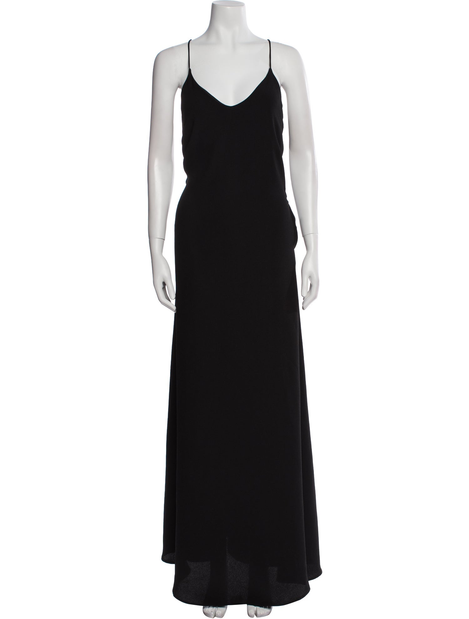 Nicole Miller V-Neck Long Dress