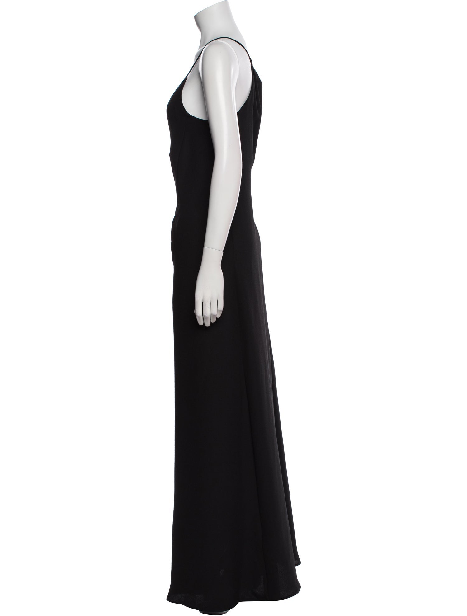 Nicole Miller V-Neck Long Dress