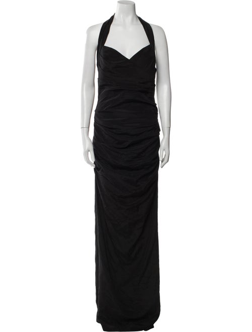 Nicole Miller Silk Long Dress