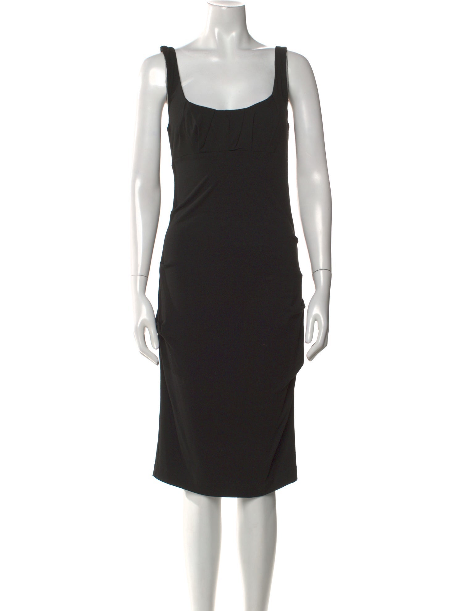 Nicole Miller Scoop Neck Knee-Length Dress