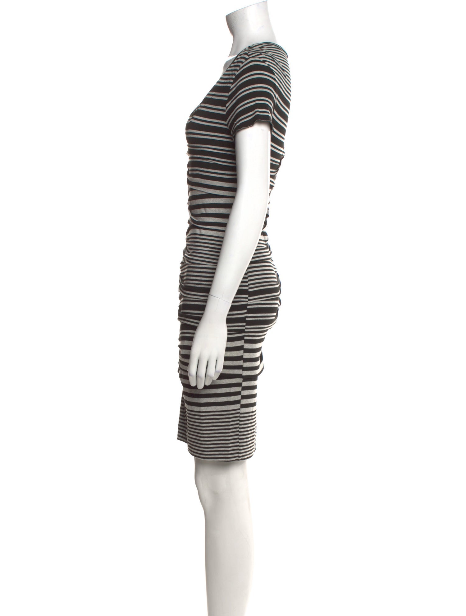 Nicole Miller Striped Mini Dress