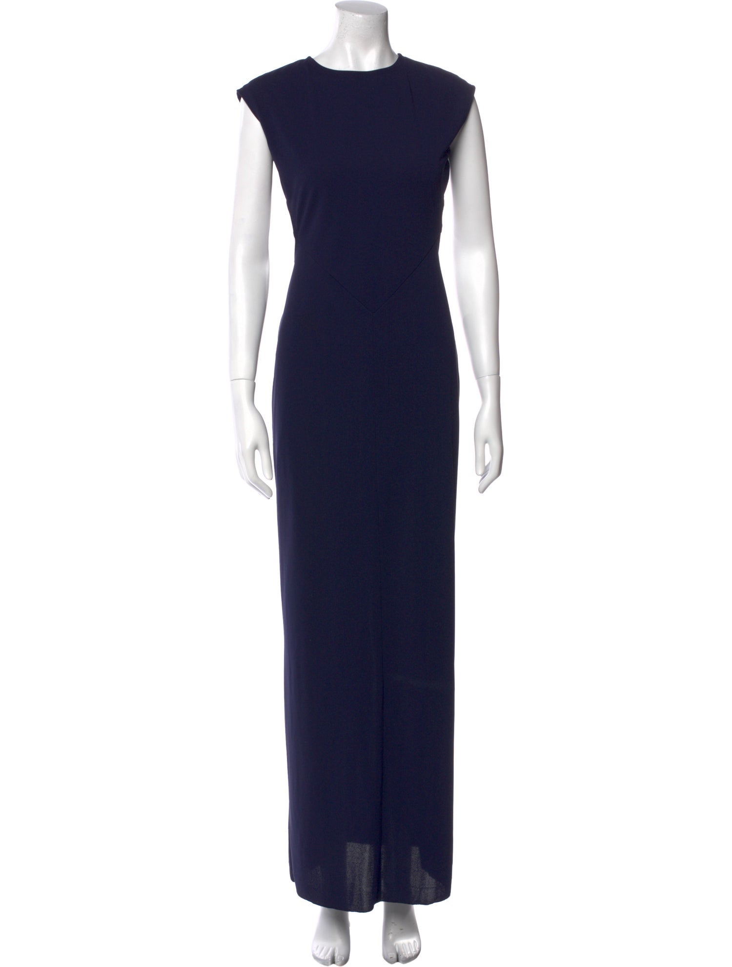 Nicole Miller Crew Neck Long Dress