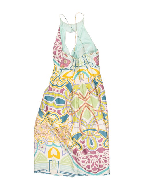 Nicole Miller Silk Midi Length Dress