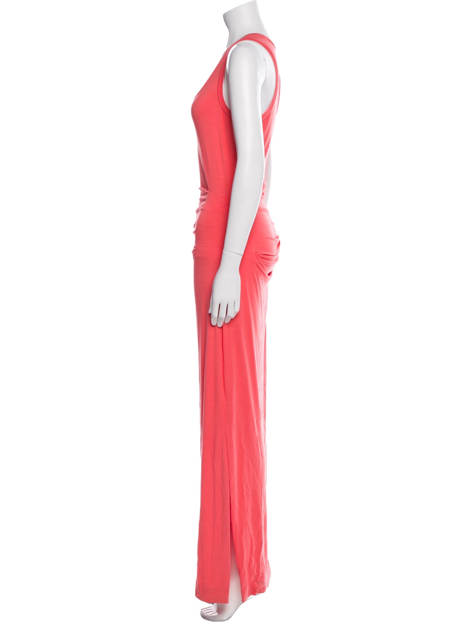 Nicole Miller Scoop Neck Long Dress