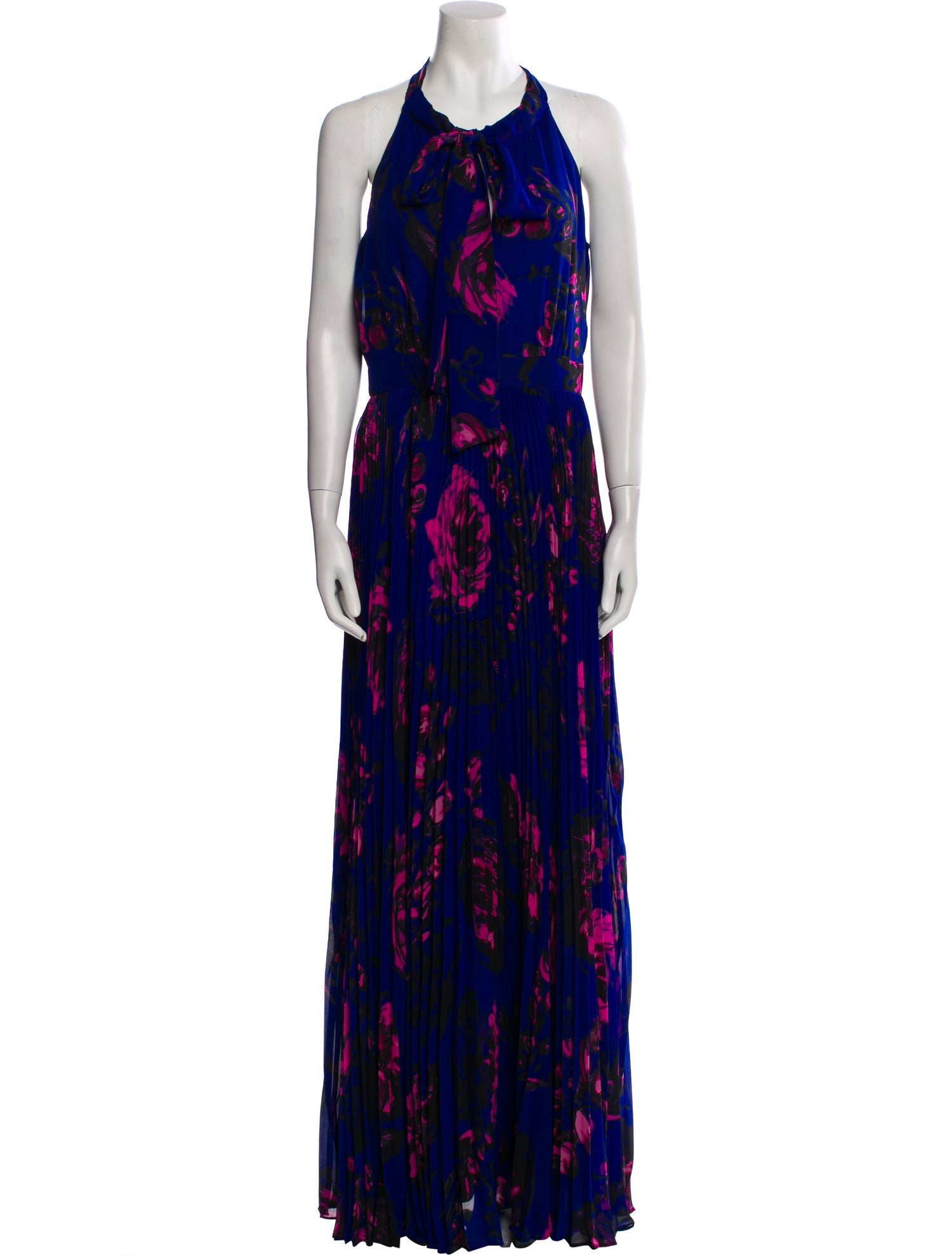 Nicole Miller Printed Long Dress