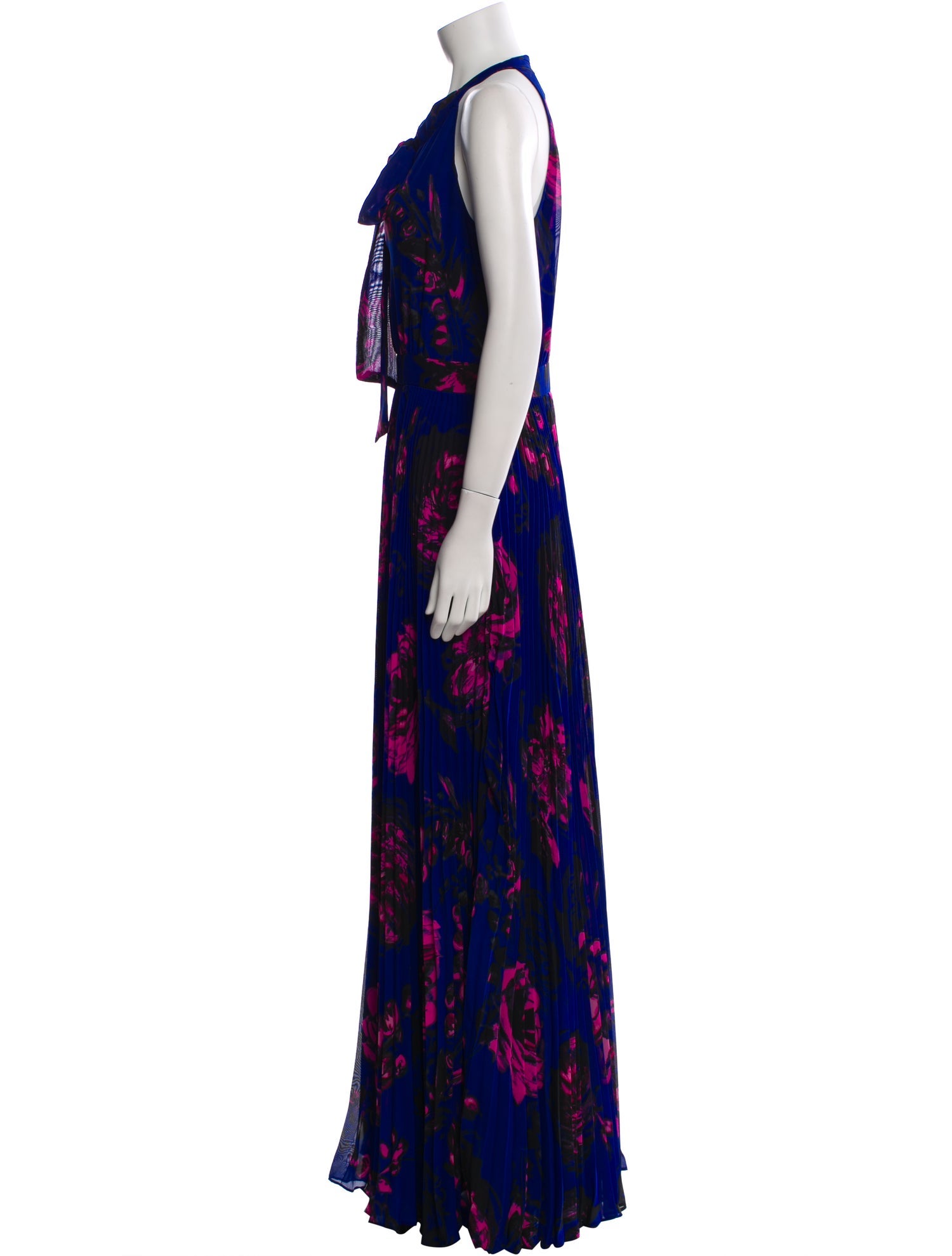 Nicole Miller Printed Long Dress