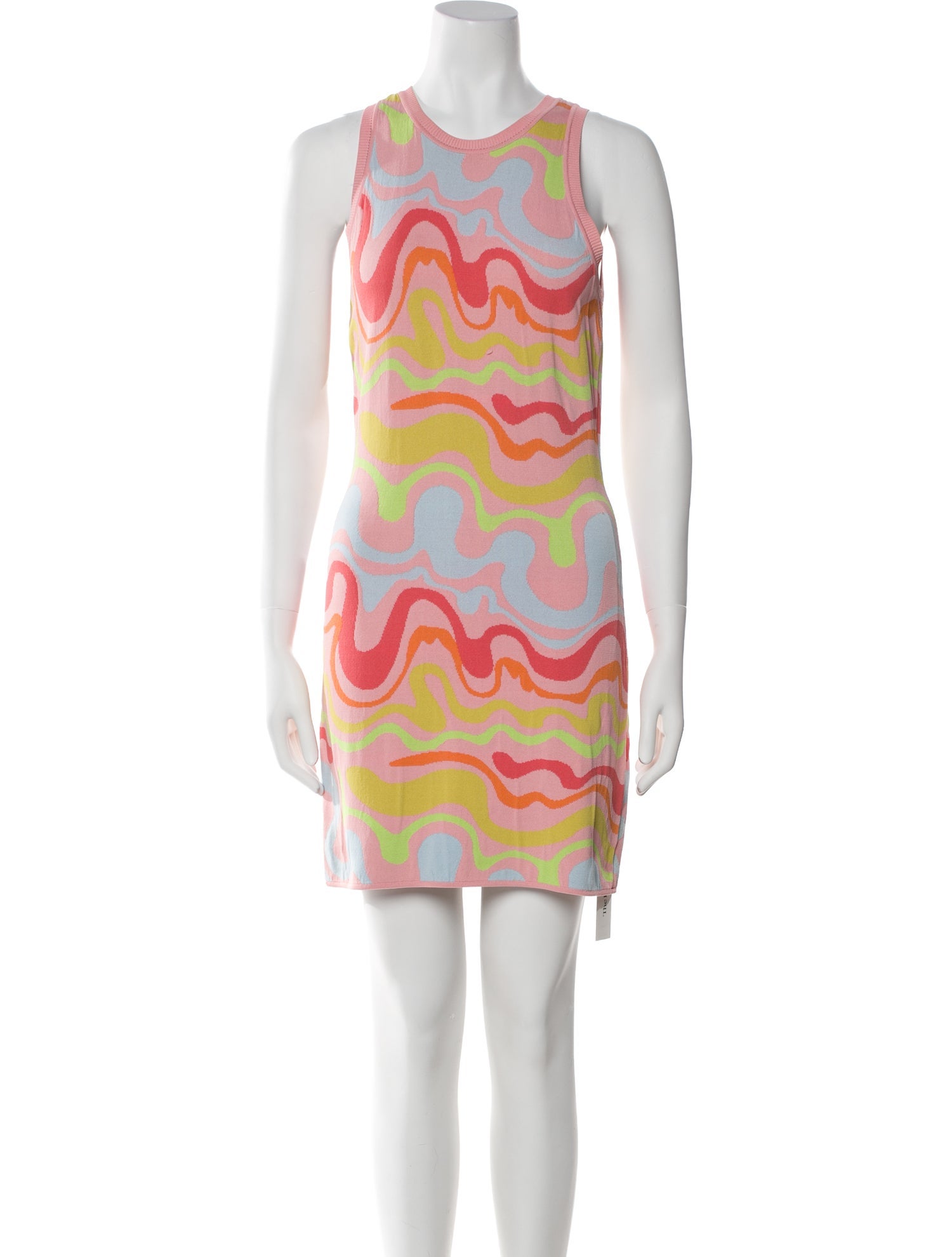 Nicole Miller Printed Mini Dress