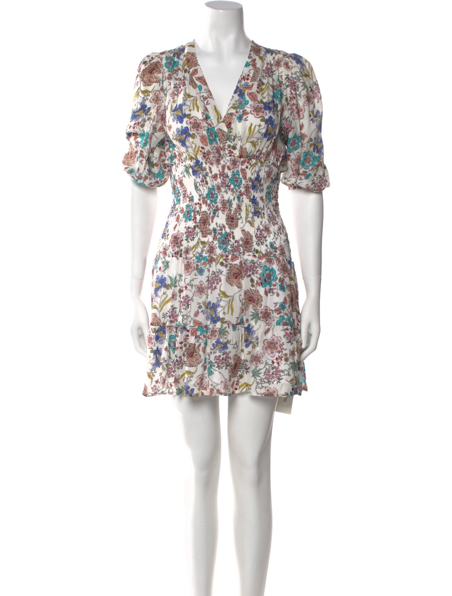 Nicole Miller Floral Print Mini Dress