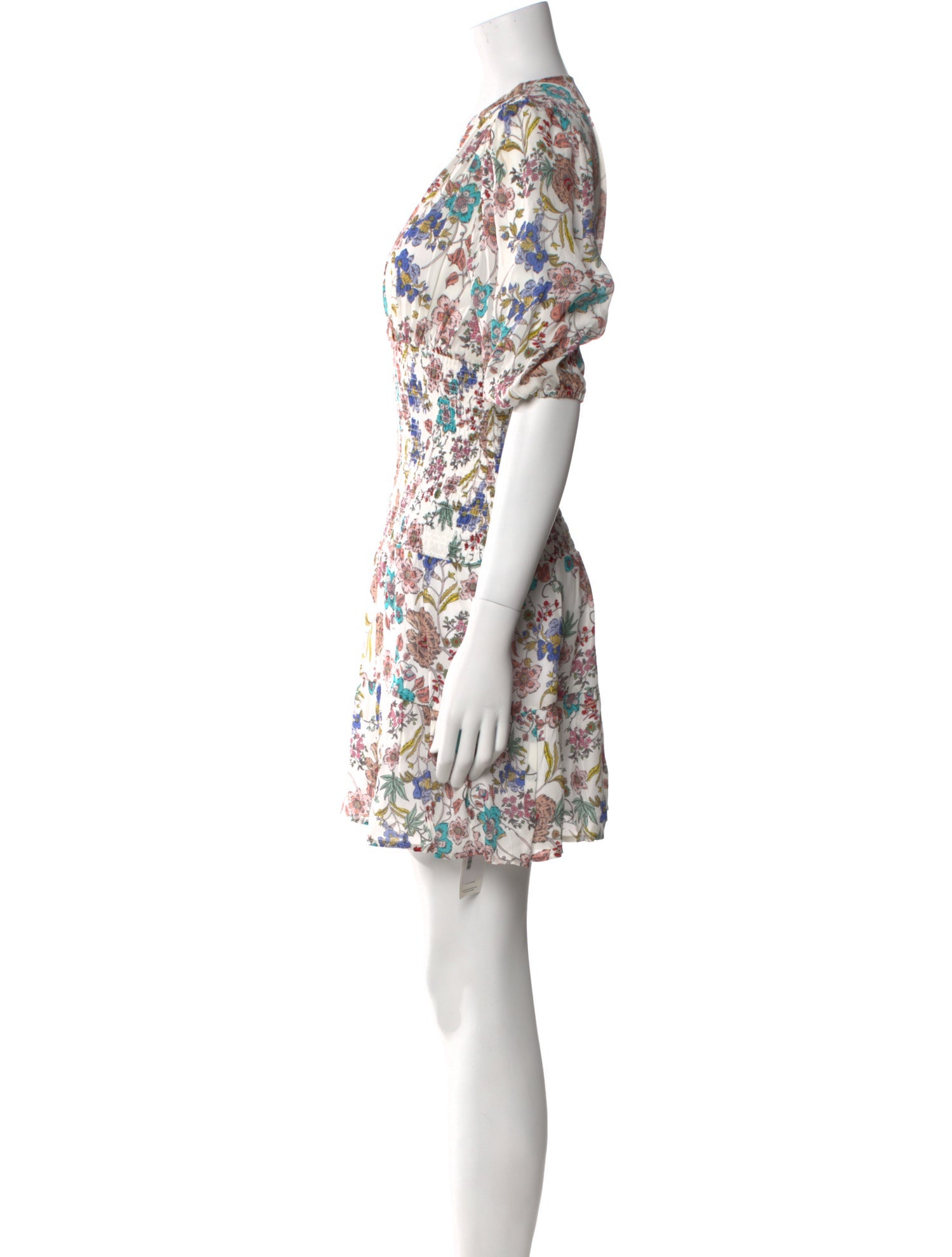 Nicole Miller Floral Print Mini Dress