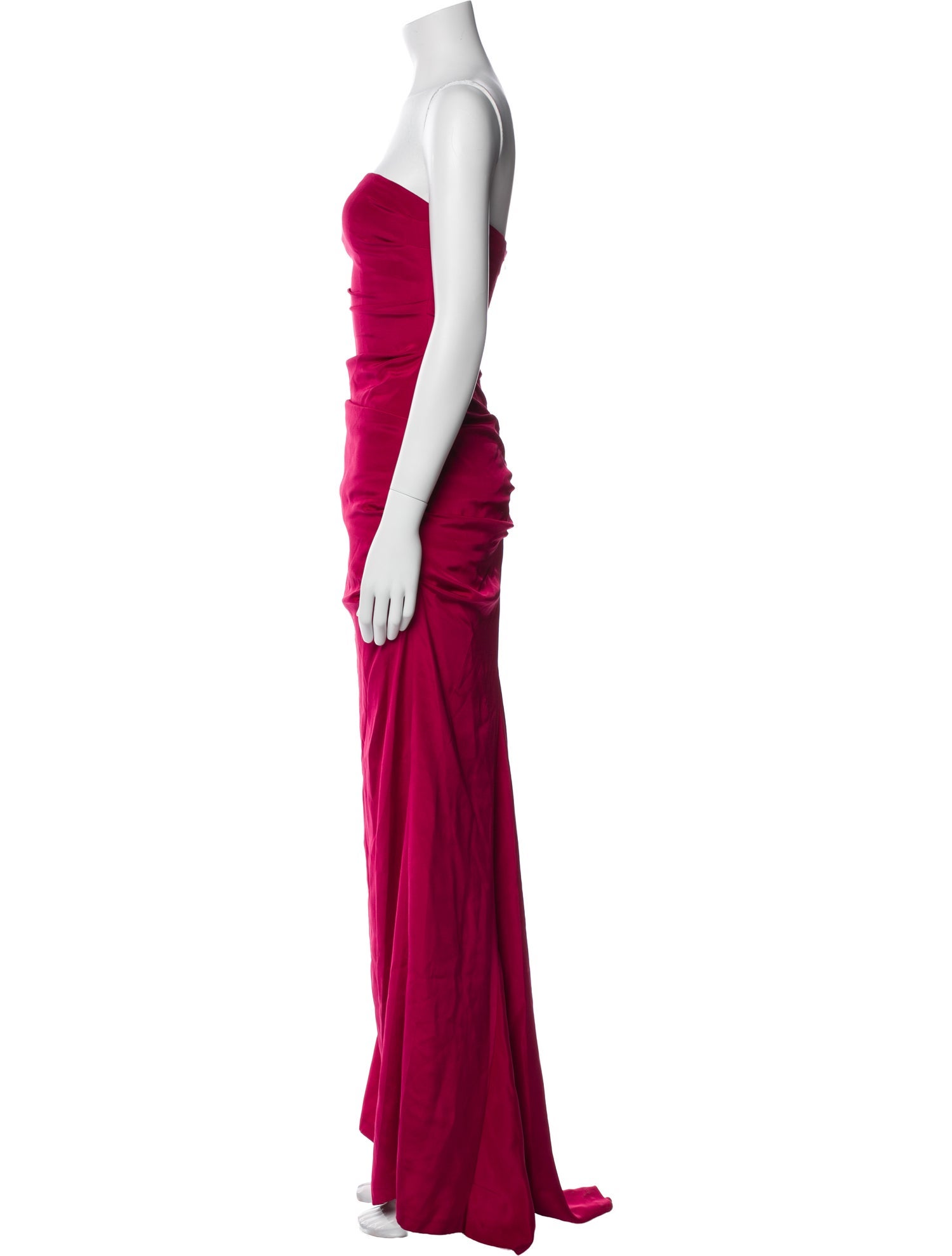 Nicole Miller Silk Long Dress w/ Tags