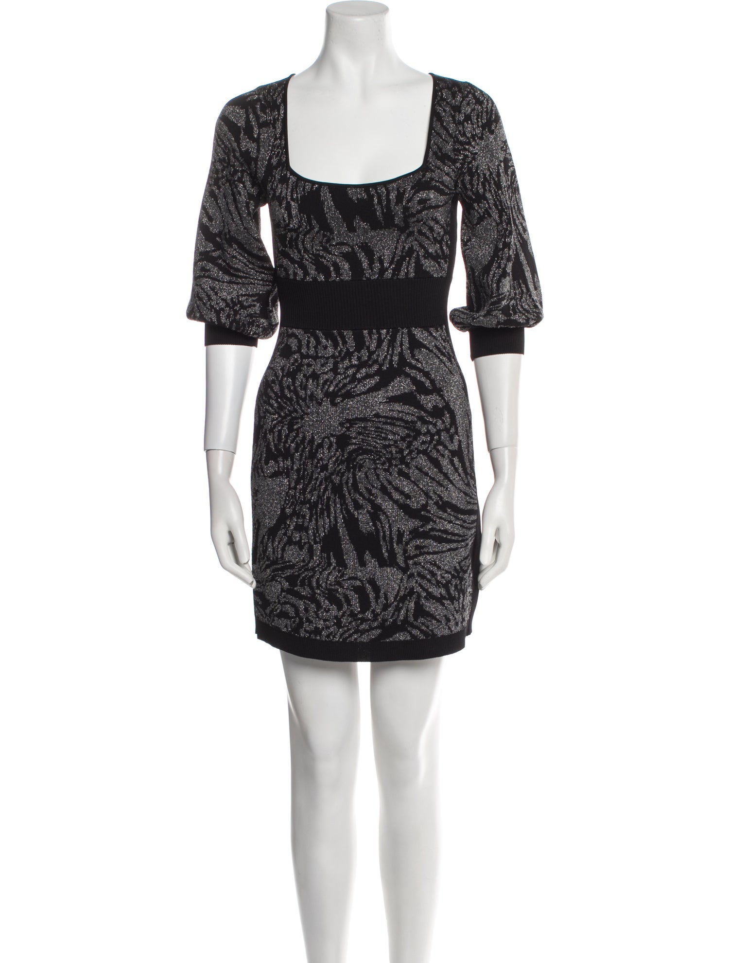 Nicole Miller Printed Mini Dress w/ Tags