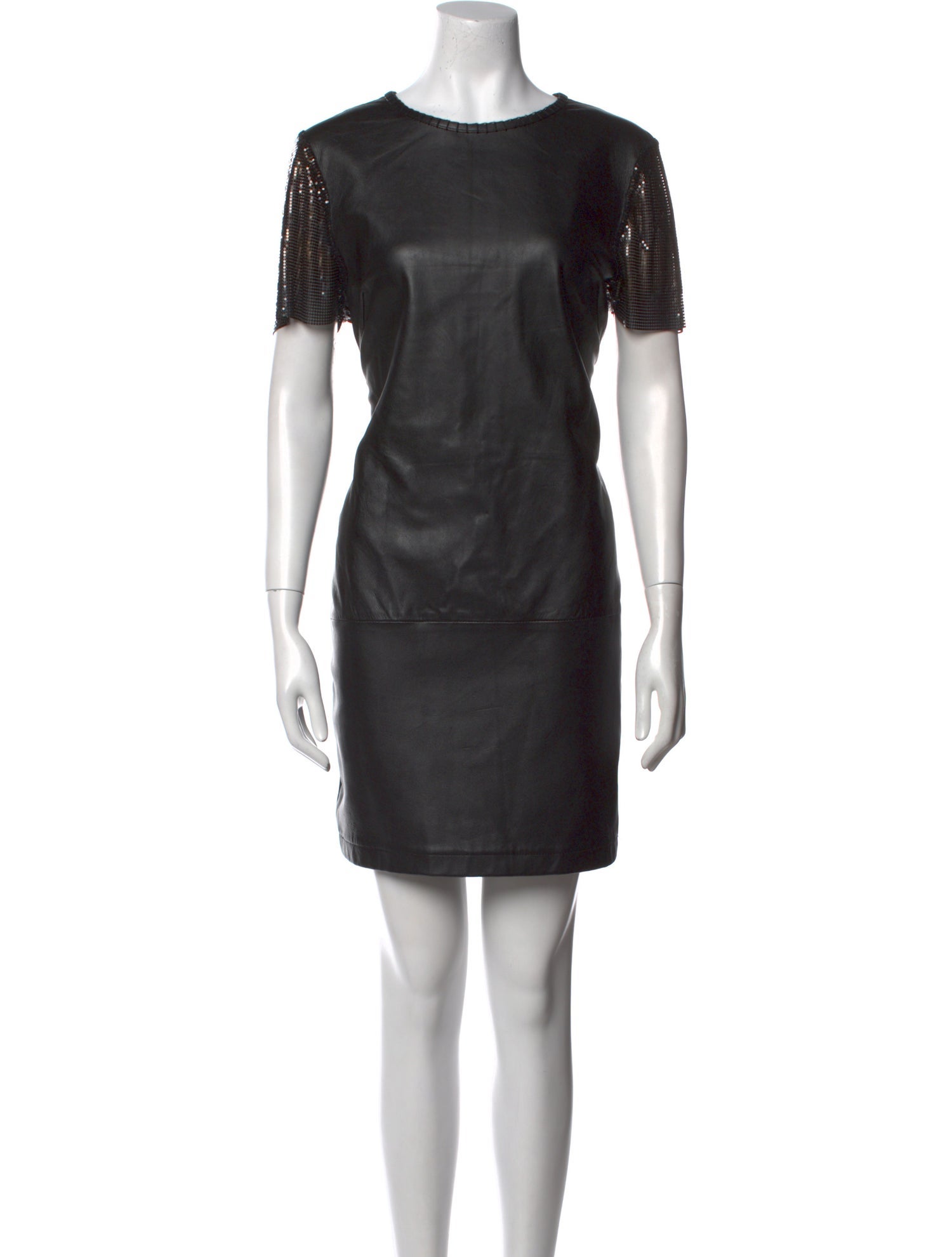 Nicole Miller Crew Neck Mini Dress
