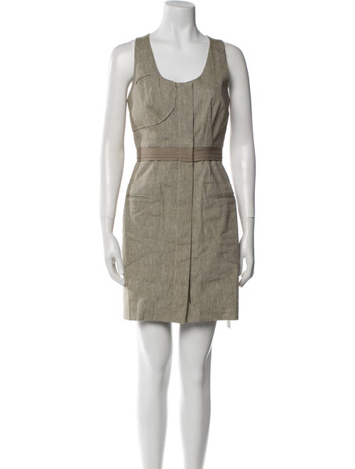 Nicole Miller Linen Mini Dress