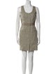 Nicole Miller Linen Mini Dress