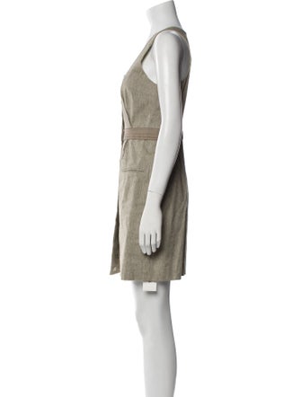 Nicole Miller Linen Mini Dress