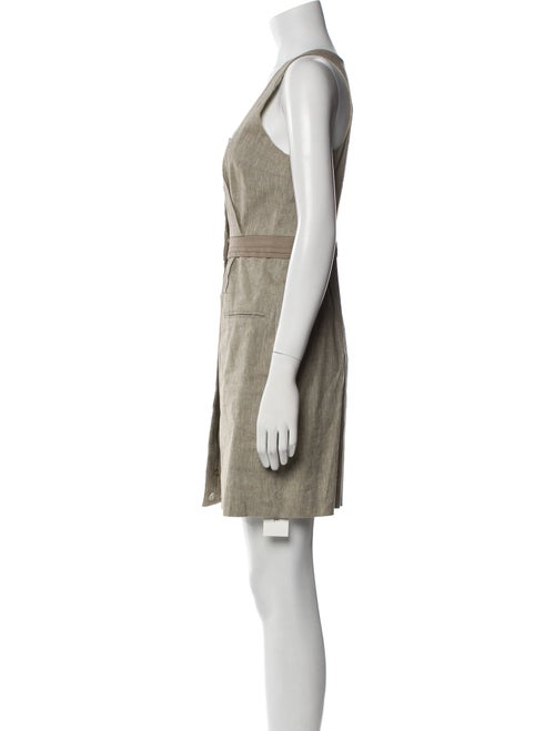 Nicole Miller Linen Mini Dress