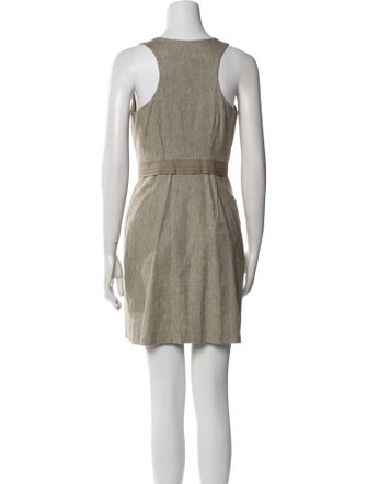 Nicole Miller Linen Mini Dress
