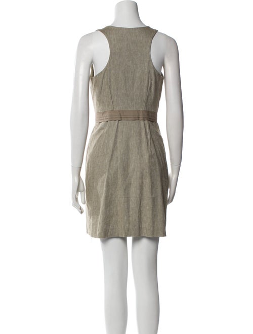 Nicole Miller Linen Mini Dress