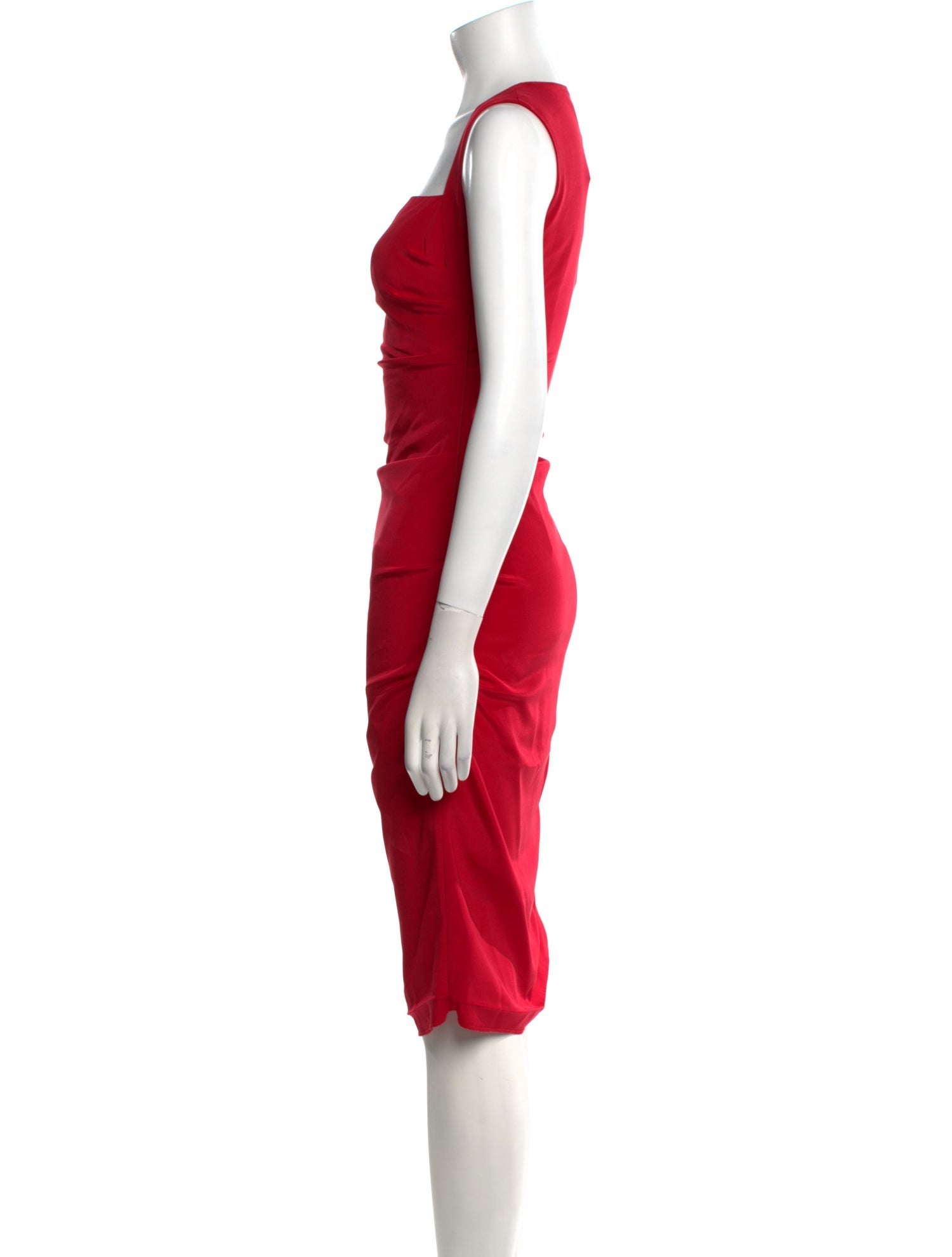 Nicole Miller Silk Knee-Length Dress