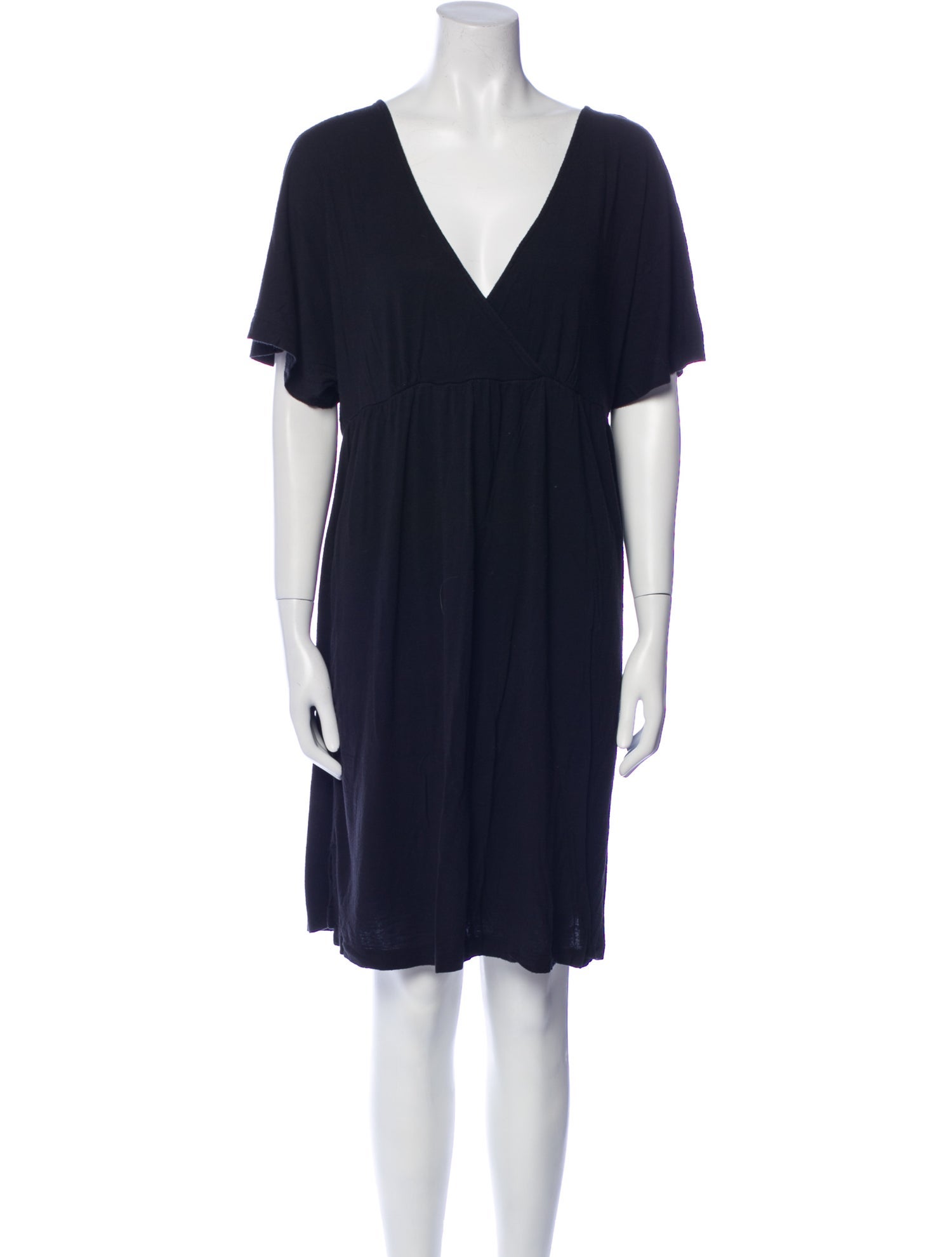 Nicole Miller V-Neck Mini Dress