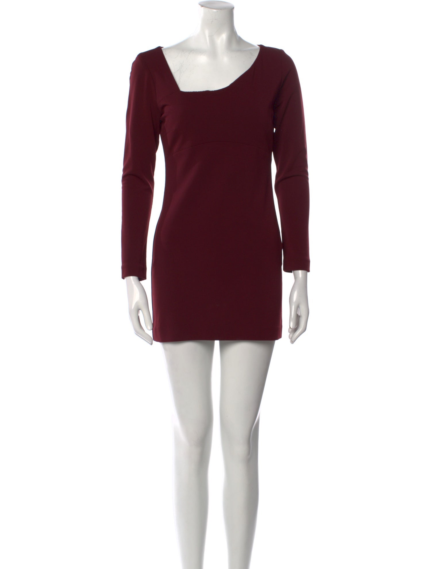 Nicole Miller Scoop Neck Mini Dress