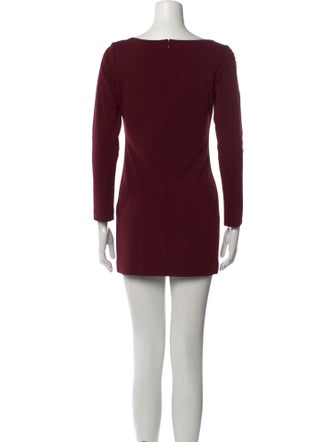 Nicole Miller Scoop Neck Mini Dress