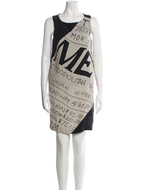 Nicole Miller Silk Mini Dress