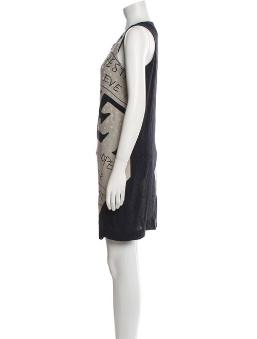 Nicole Miller Silk Mini Dress