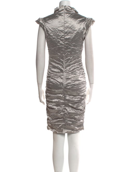 Nicole Miller Striped Knee-Length Dress