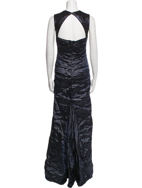 Nicole Miller Wool Long Dress