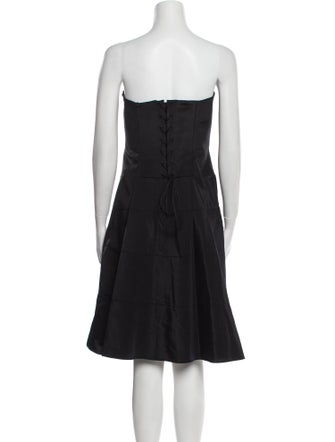 Nicole Miller Strapless Mini Dress