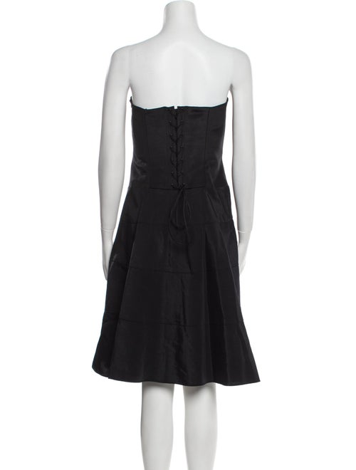 Nicole Miller Strapless Mini Dress