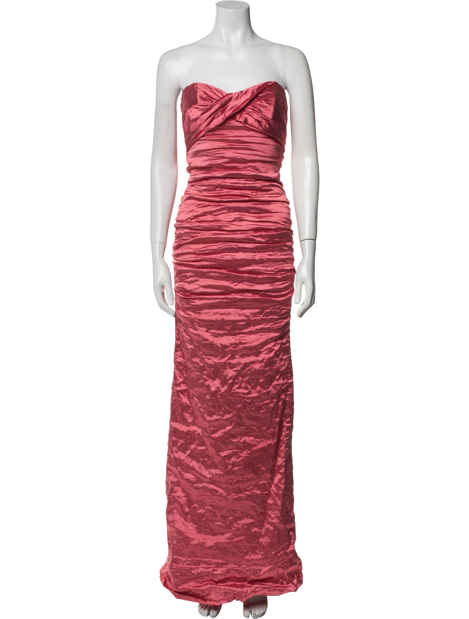 Nicole Miller Strapless Long Dress