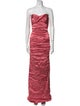 Nicole Miller Strapless Long Dress