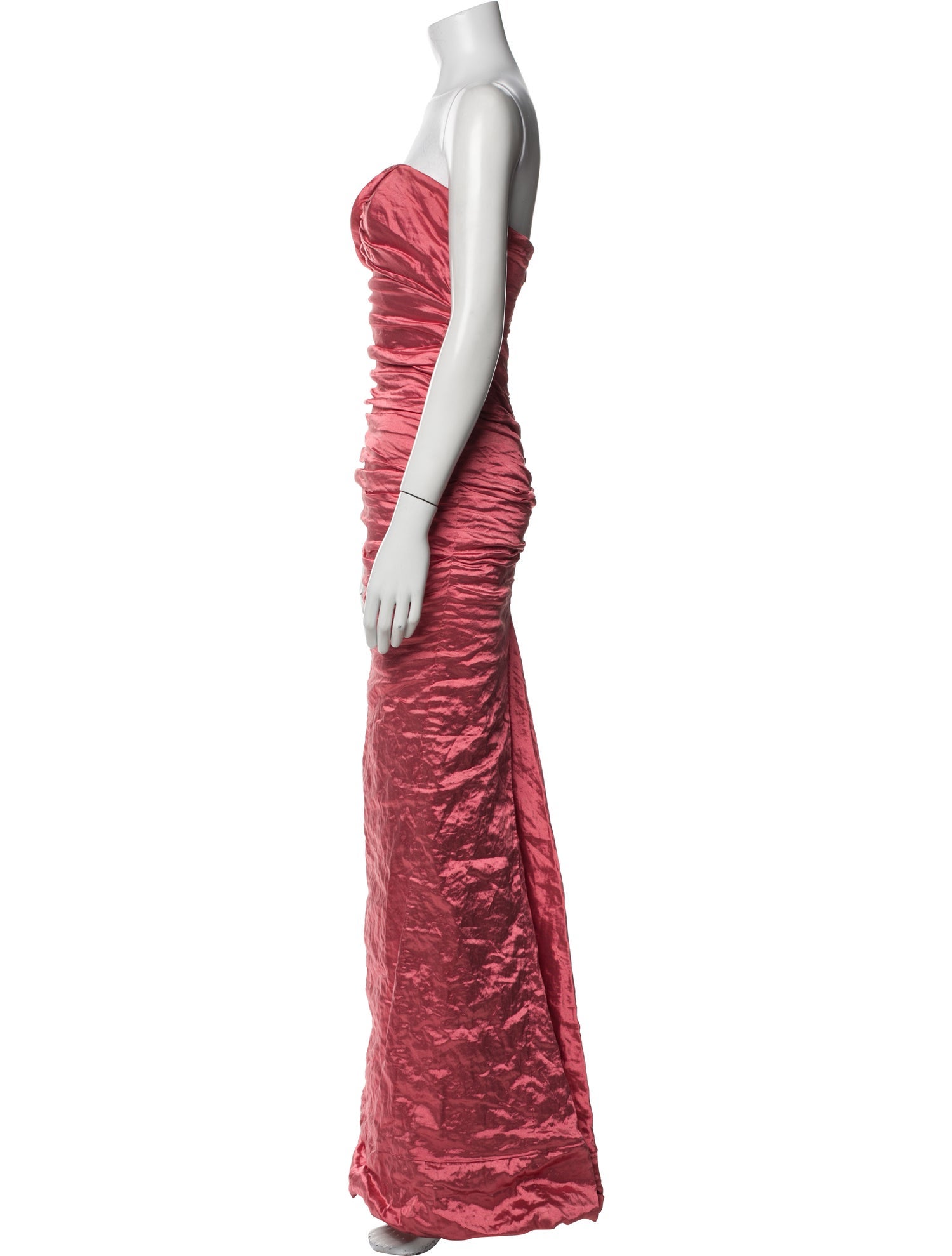 Nicole Miller Strapless Long Dress