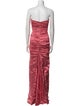 Nicole Miller Strapless Long Dress
