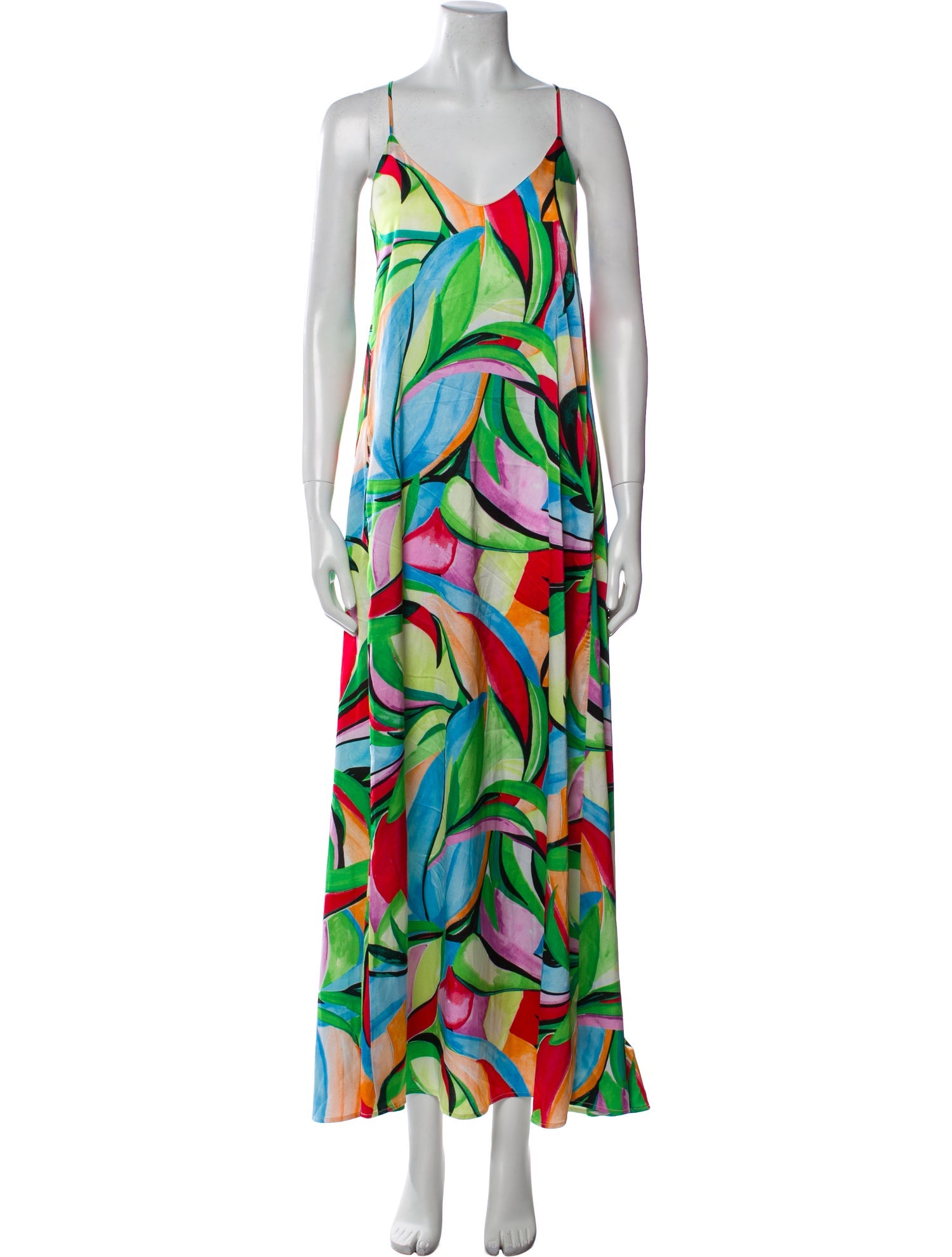 Nicole Miller Printed Long Dress