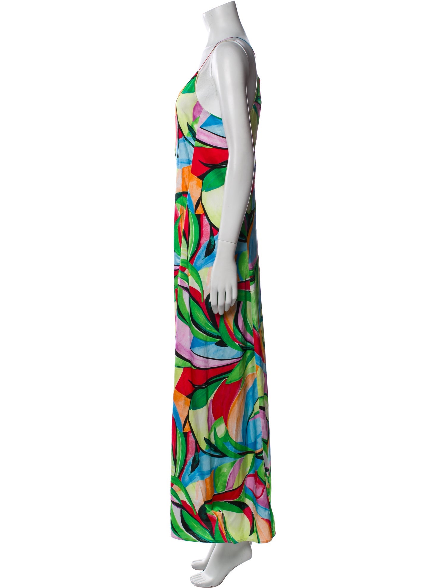 Nicole Miller Printed Long Dress