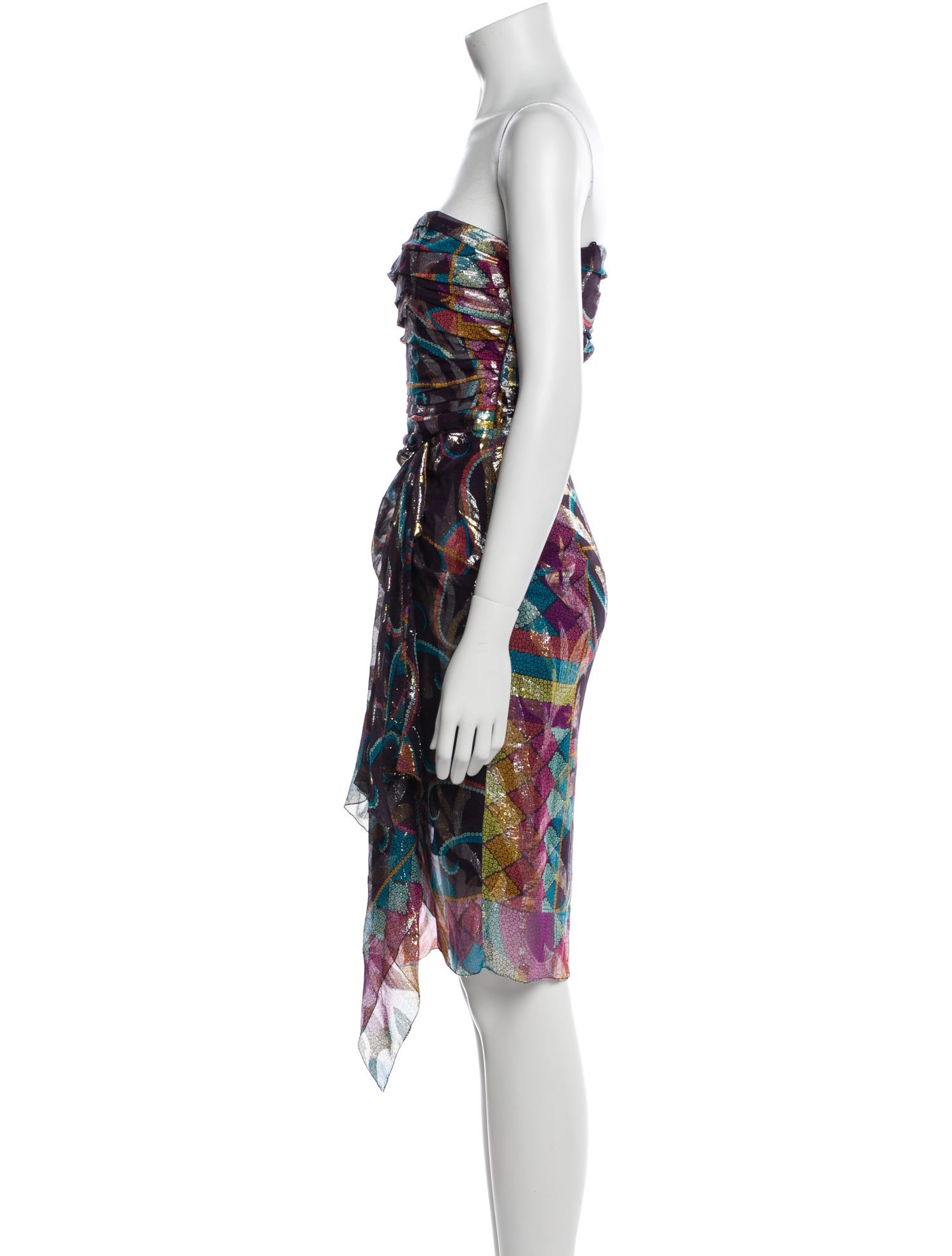 Nicole Miller Silk Mini Dress