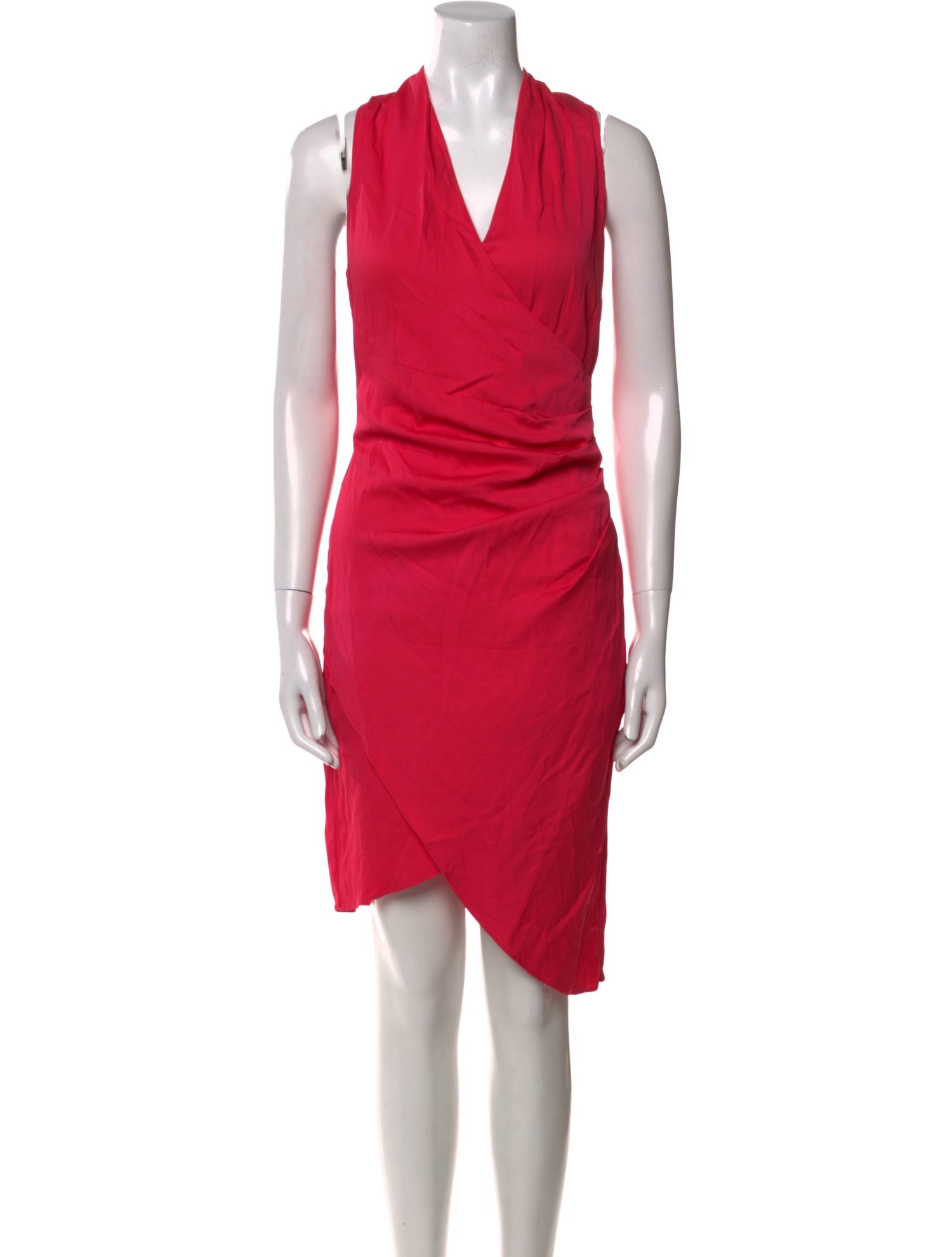 Nicole Miller V-Neck Mini Dress