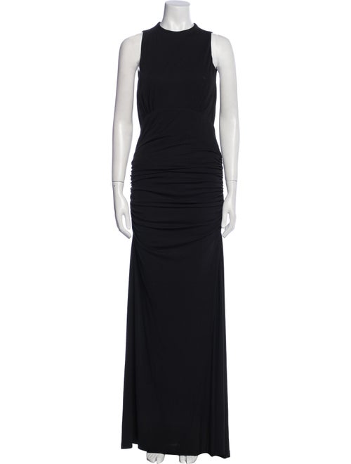 Nicole Miller Crew Neck Long Dress