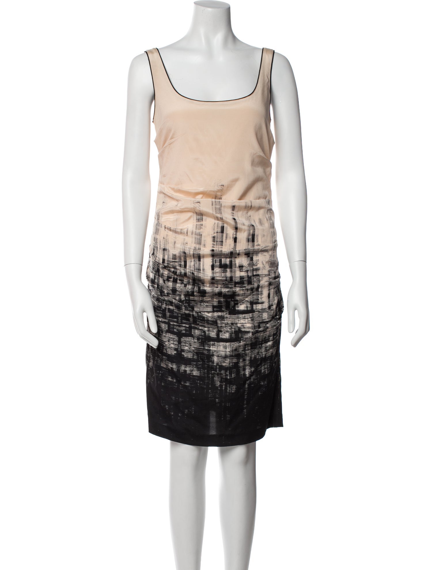 Nicole Miller Silk Knee-Length Dress