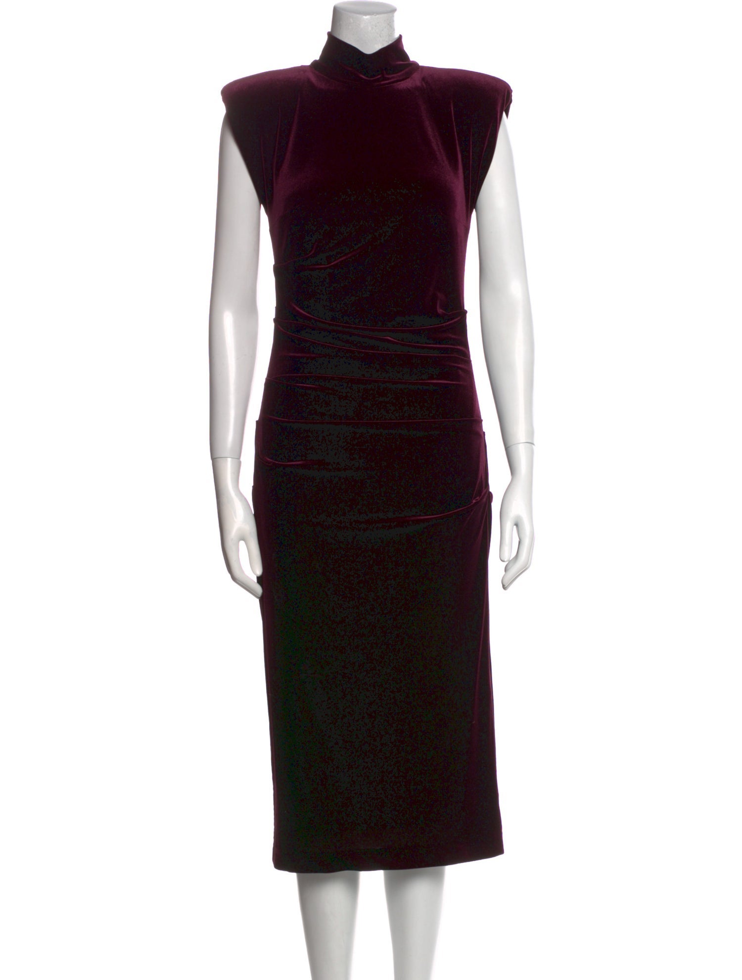 Nicole Miller Turtleneck Midi Length Dress