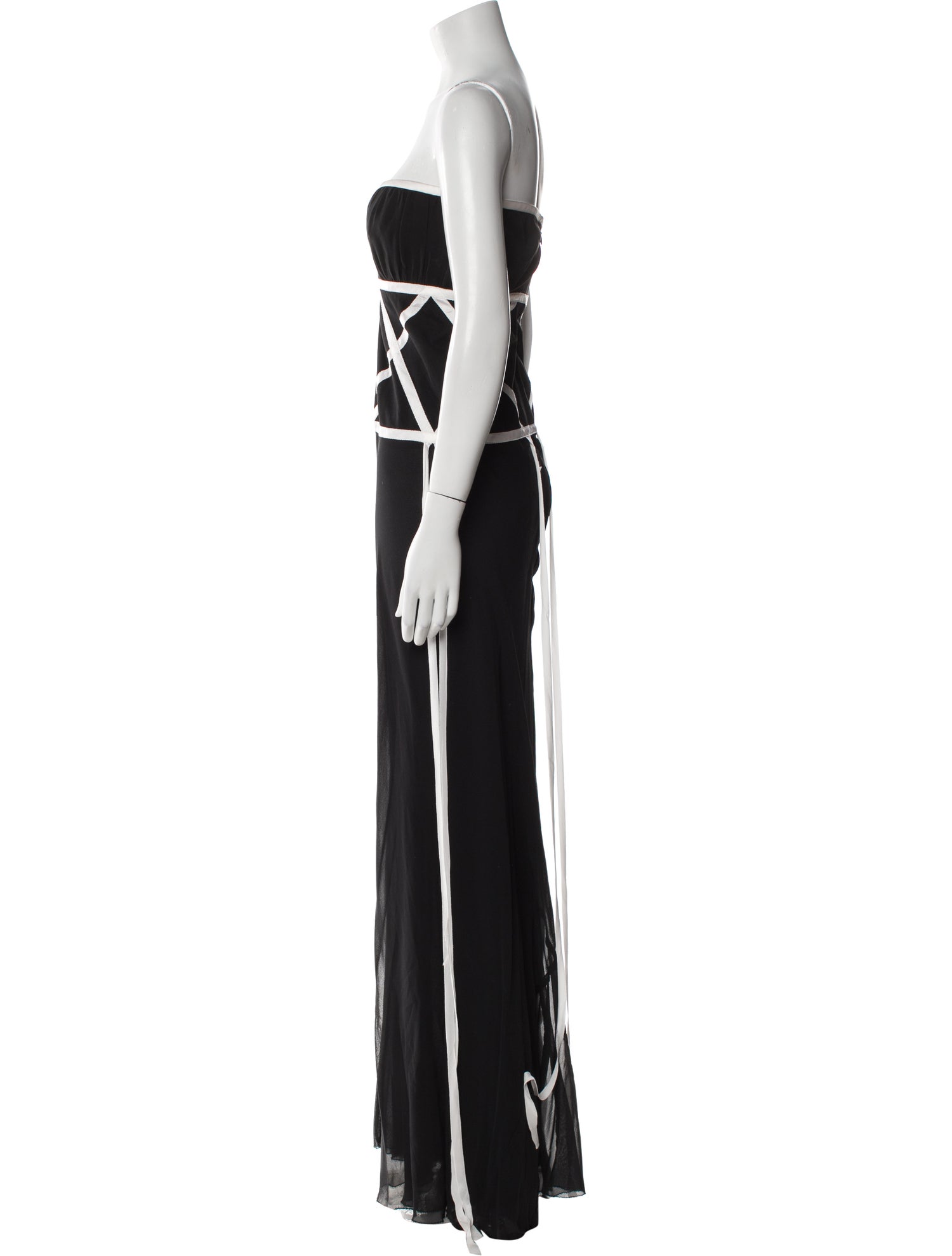 Nicole Miller Silk Long Dress